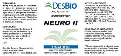 Neuro II - DSRT38 Neuro II 2 22 19